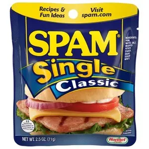 Spam Singles Classic Pouch 2.5 Oz 1