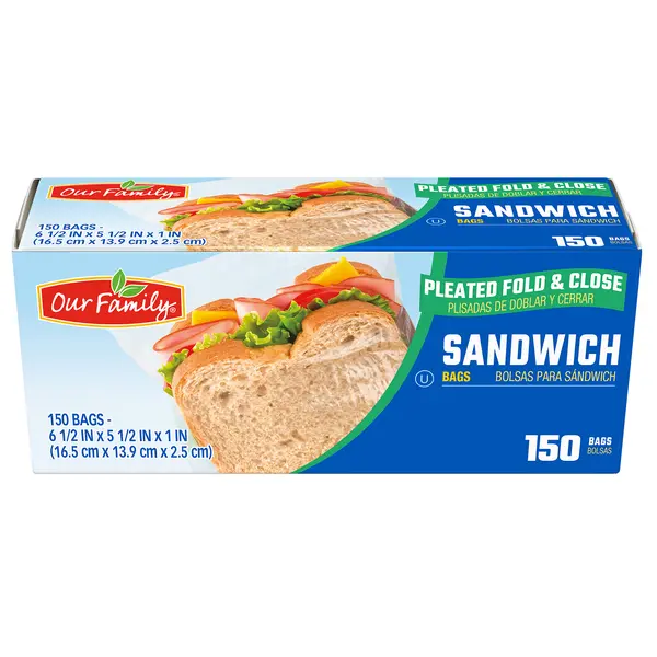 Spartannash Generic Sandwich Bags - 150 Count 1