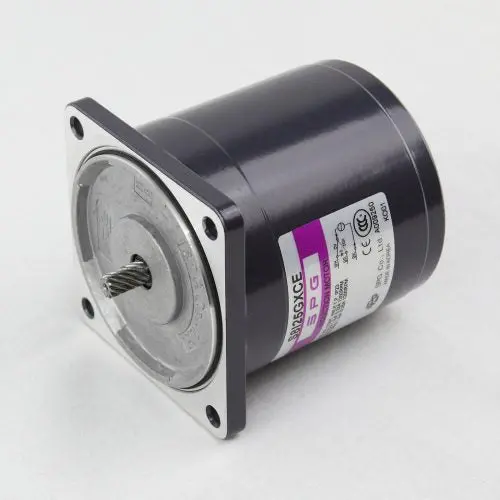 Spg Induction Motor S8i25gxce-25 W,1 Phase,220V,Lead Wire ,50/60Hz,1500Rpm,Pinion Shaft. 1