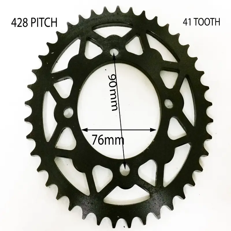 Spr32 Rear Sprocket 428 41T For 125Cc Orion Dirt / Pit Bike 90 Pcd 1