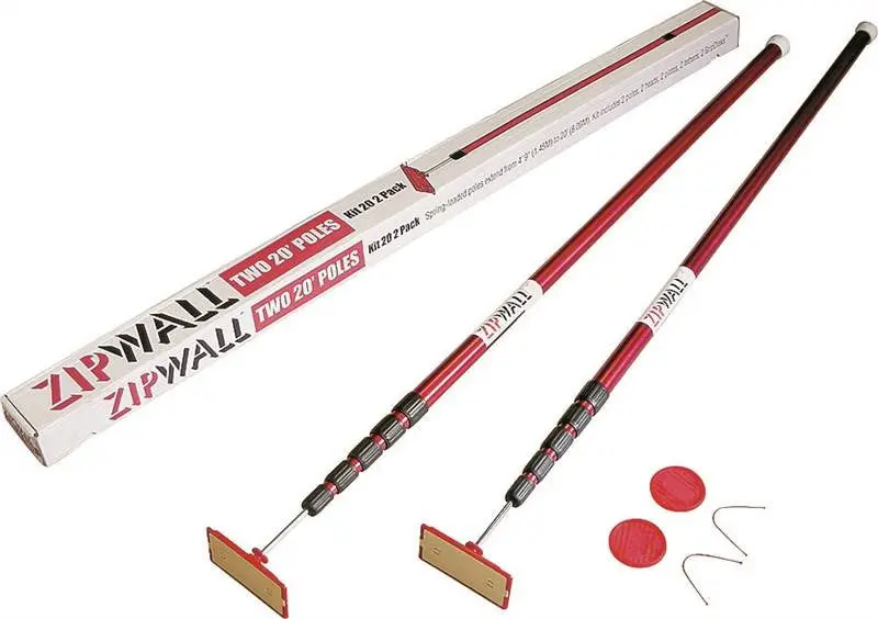 Spring Load Pole 20Ft 2Pk 1