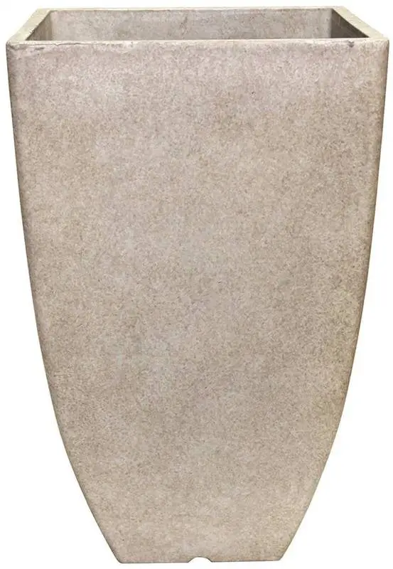 Square Planter 10.5 In Bone 1