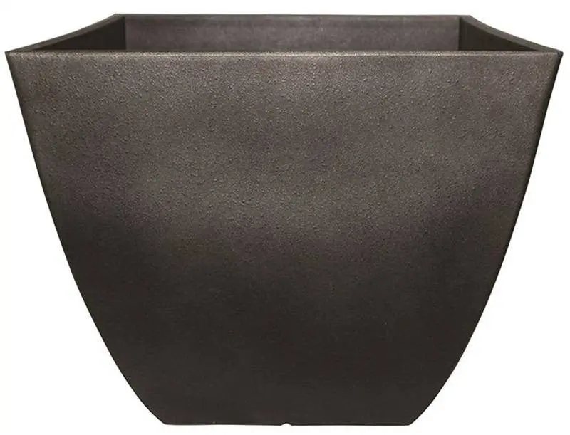 Square Planter 10.5 In Coffee 1