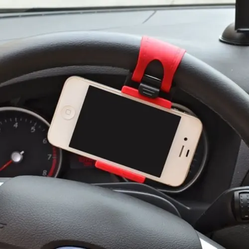 Steering Wheel Handphone Mount 1