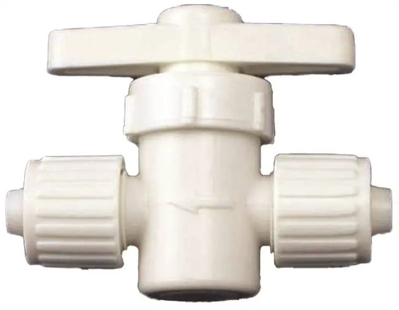 Stop Valve Straight 3-8 Comp 1