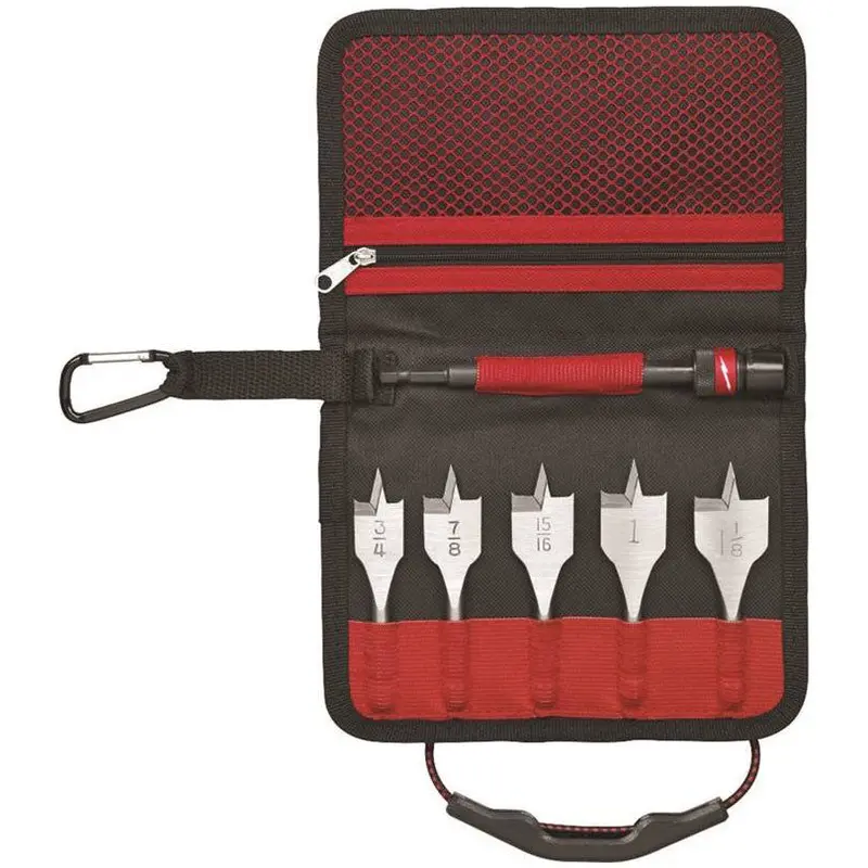 Stubby Flat Boring Bit Set 6 1