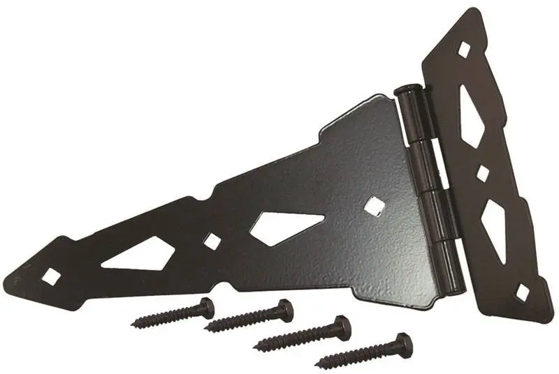 T-Hinge 10In 12Ga Steel Black 1