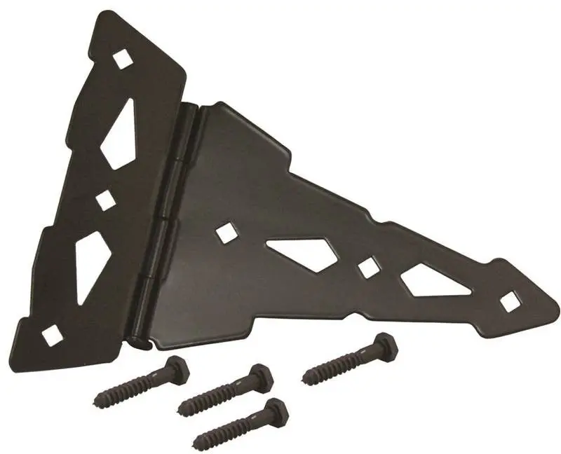 T-Hinge 8In 12Ga Steel Black 1
