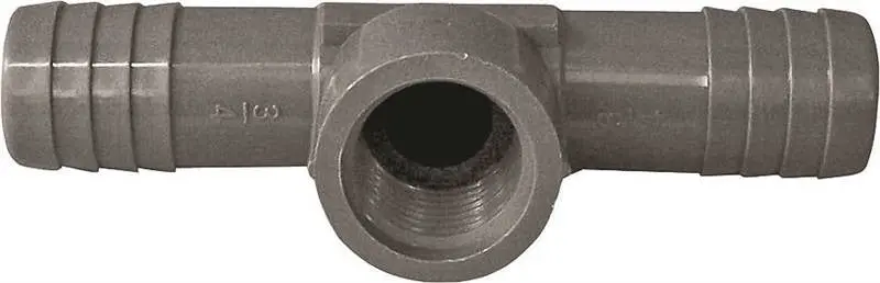 Tee Poly 1Barb X 1-2Fpt 1