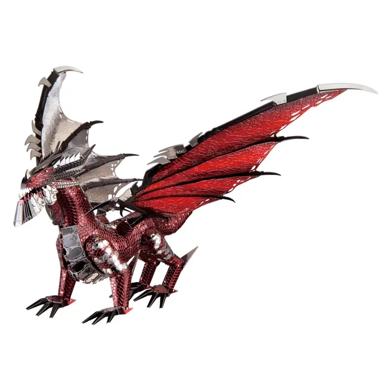 The Black Dragon 3D Metal Model 1