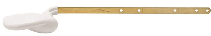 Toilet Flush Lever White Euro 1