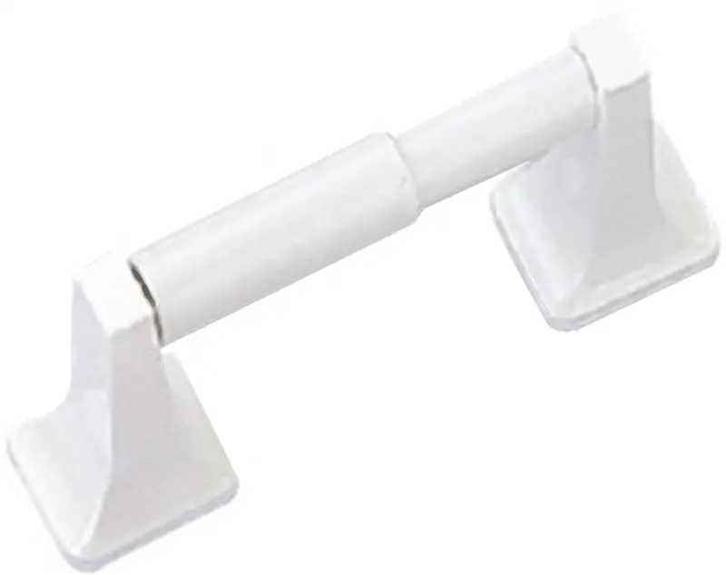 Toilet Paper Holder Square Wht 1
