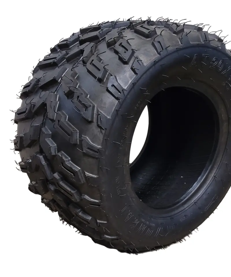 Tqu39 10" Rear Tyre 20/10-10 Off Road Knobbly Tyre 200Cc I-Go Farm Quad Bike 1