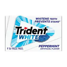 Trident White Pepermint Boxes 09Ct 1