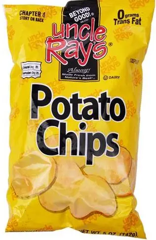 Uncle Ray's Potato Chips Regular 3 Oz () 12Ct 1