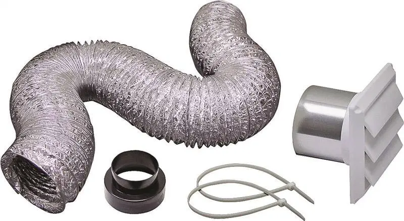 Vent Fan Kit Flexible 4Inx5ft 1
