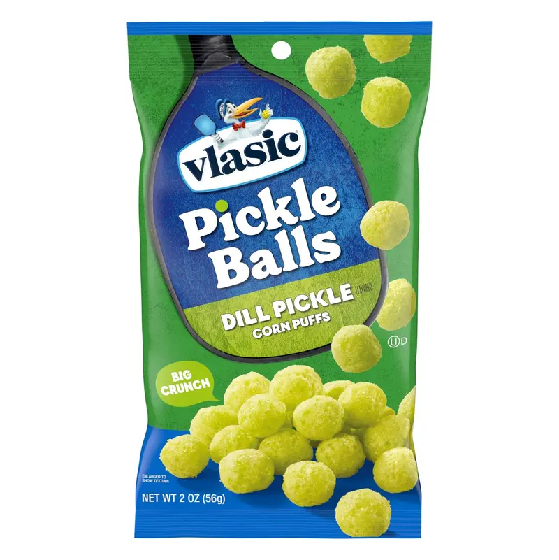 Vlasic Dill Pickle Ball Cheese Snacks 2 Oz 12Ct 1
