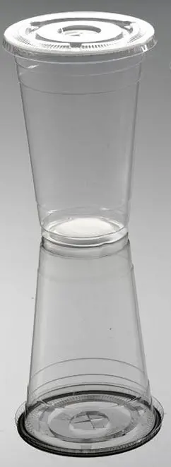 Walco Clear Plastic Pet Cups 20 Oz 1
