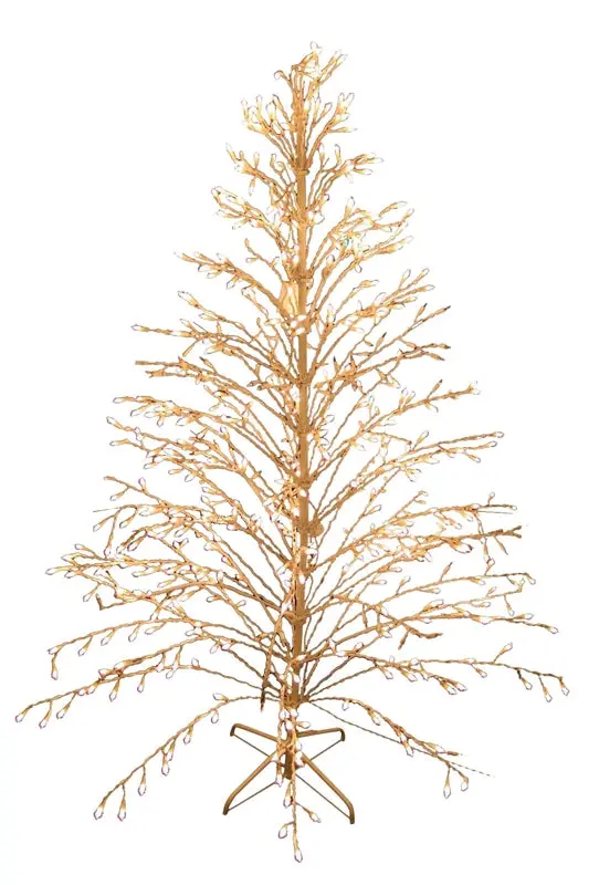 Weeping Tree 6Ft Prelit Clear 1