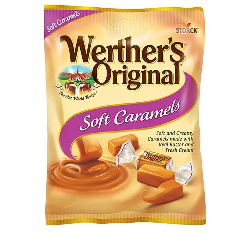 Werthers Original Soft Cr√®Me Caramel Candies, 12 Count 1