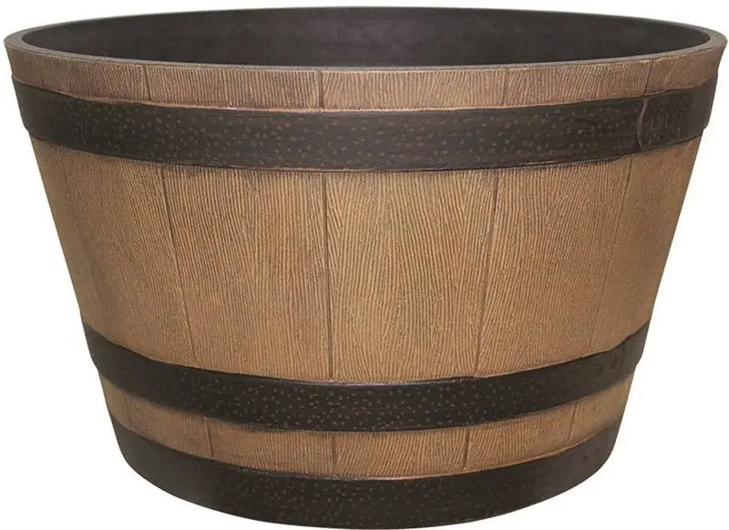 Whiskey Barrel 22.5 In Nat Oak 1