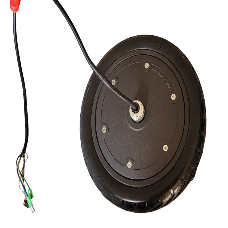 Wsc04 Chic Adult Electric Scooter Front Wheel 9" With Motor For 350W E Scooter 1
