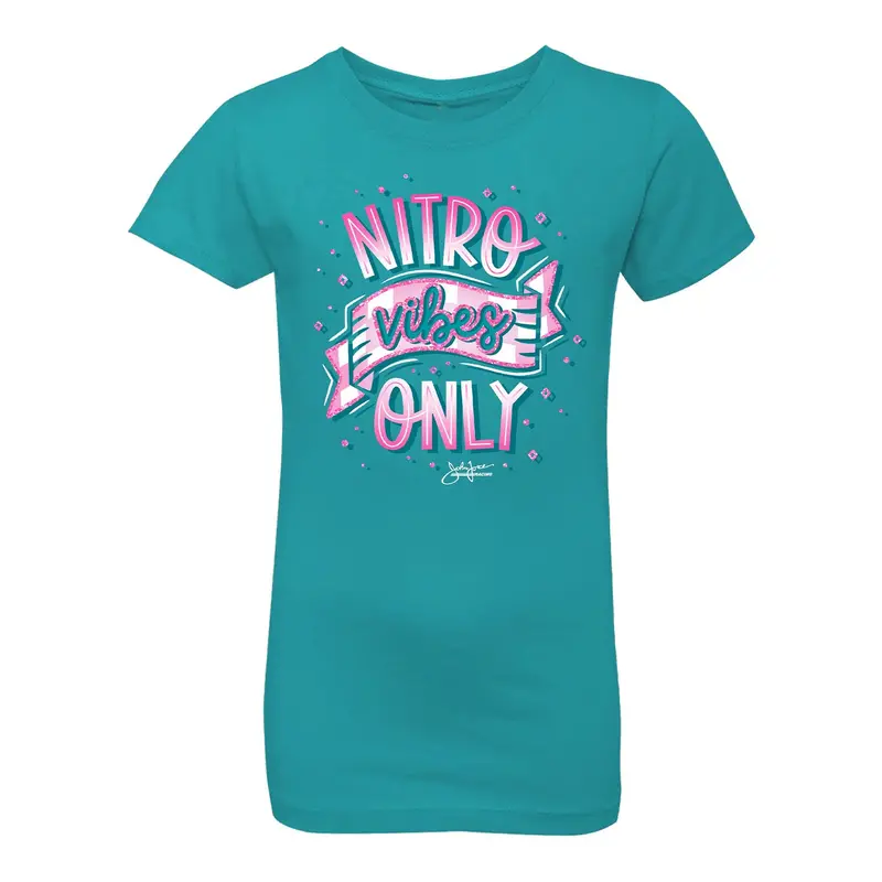 Youth Nitro Vibes Only Girls T-Shirt 1