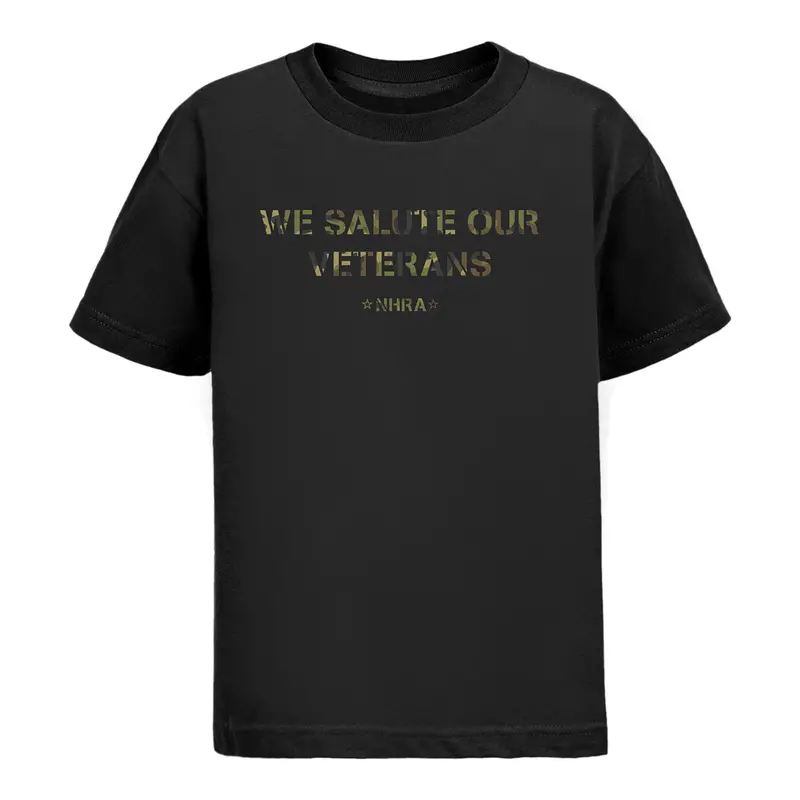 Youth We Salute Our Veterans T-Shirt 1