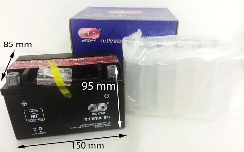 Ytx7a-Bs 12V 7Ah Battery For Quad Bikes / Atv 1