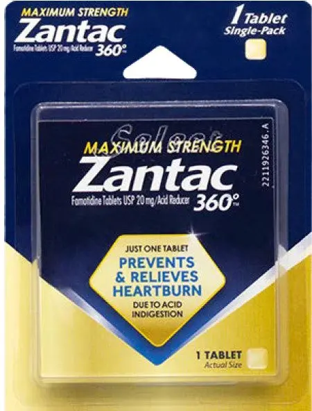 Zantac 360 Sleeves 12Ct 1