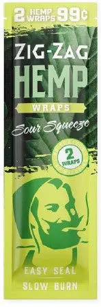 Zig Zag Hemp Sour Squeeze 99 Packs (Pack Of 25) 1