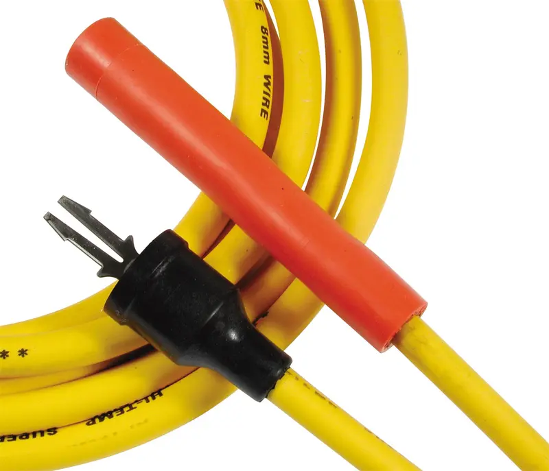 Accel 4057 Custom-Fit 7Mm Super Stock Spark Plug Wire Set – Carbon Graphite Core, Yellow 1