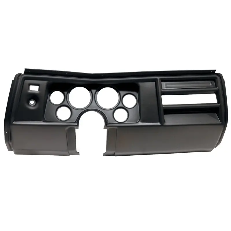 Autometer Direct-Fit Gauge Mount Kit: Fits 1969 Chevy Chevelle (No Vent), Holds Six Gauges 1
