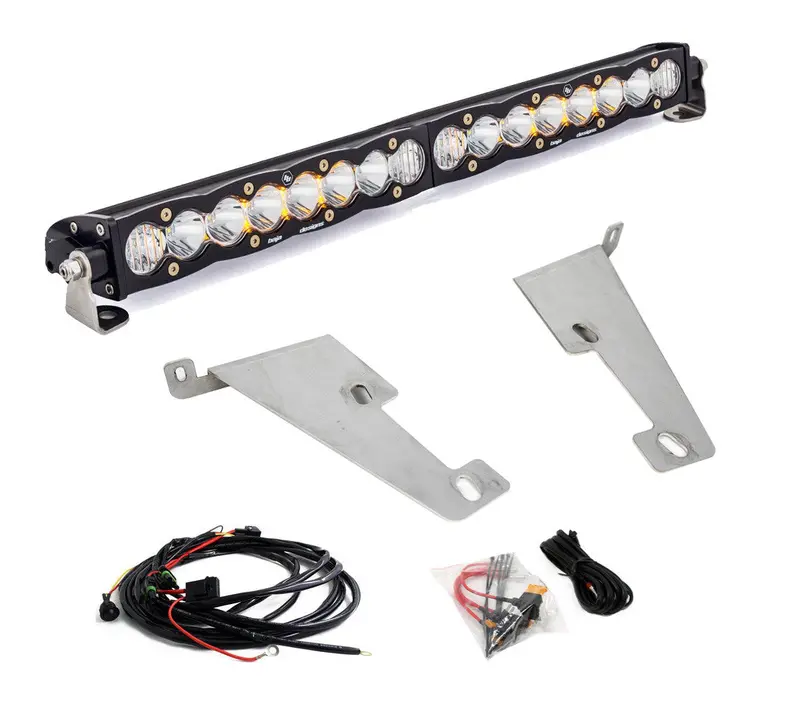 Baja Designs 448076 S8 Behind-Bumper Lighting Kit – 20-Inch, Clear Lens, Fits 2022 Toyota Tundra (Non-Hybrid) 1