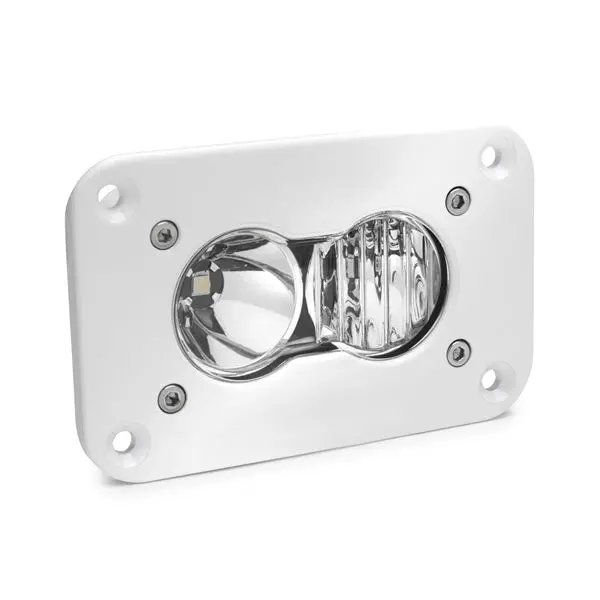 Baja Designs 481003Wt S2 Pro Led Work Light – Flush-Mount White Driving/Combo Beam With Clear Lens 1