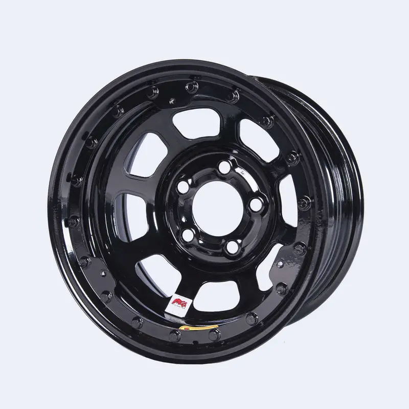 Bassett Racing Wheel – 15X8 Inch Imca-Compliant Black Locked Bead Lock, 5X4.75 Pattern (58Dc3Ilk) 1