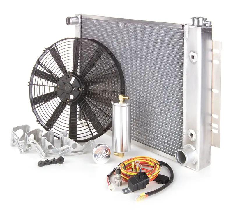 Be Cool Downflow Radiator Assembly – Factory-Fit Unit For 1953–1956 Ford F100/F250 With V8 And Automatic Transmission 1