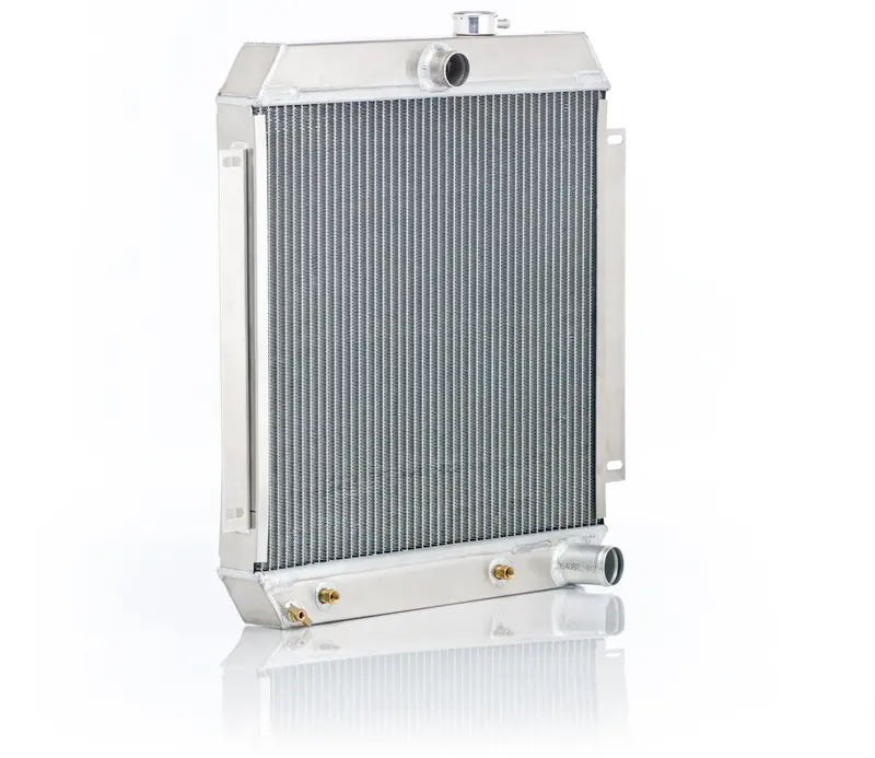 Be Cool Downflow Radiator – Polished Aluminum, Factory-Style Fit For 1942–1948 Chevrolet Passenger Cars 1