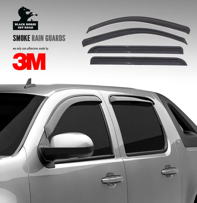 Black Horse Off-Road Smoke Acrylic Tape-On Accent Strip – Easy-Apply Trim Decal 1
