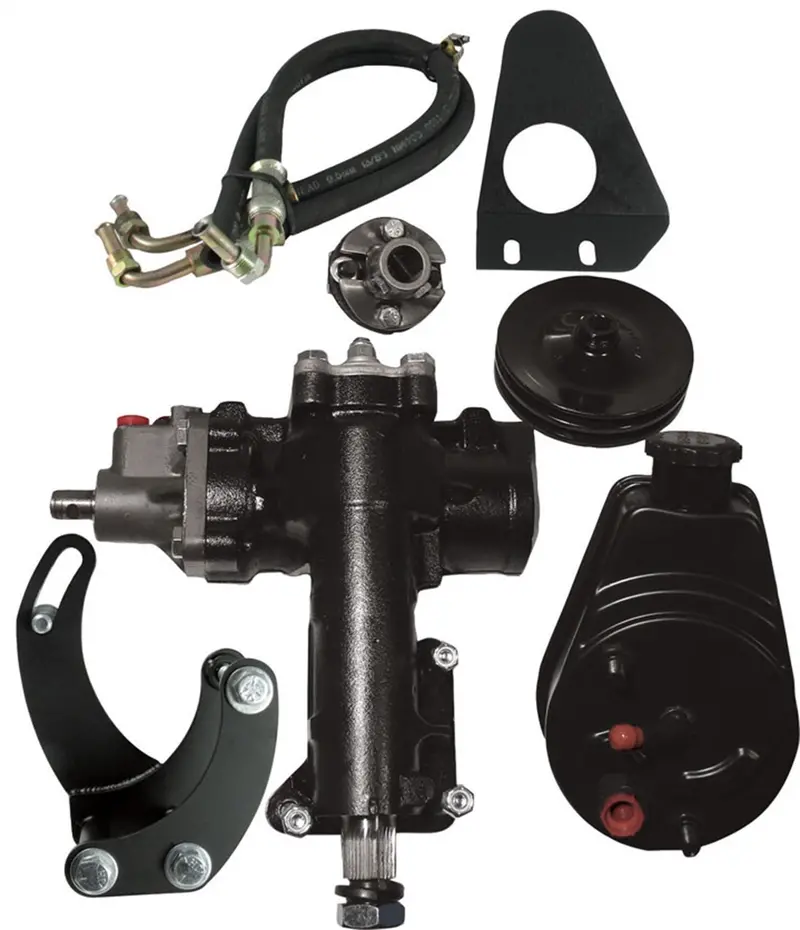 Borgeson Power Steering Conversion Kit – Designed For 1955–1957 Chevy Cars With Sbc Engines And 3/4"-36 Spline Columns 1