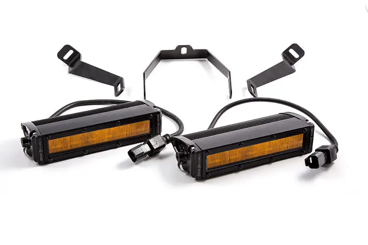 Diode Dynamics Ss6 Led Fog Light Kit For 2015+ Subaru Wrx – Amber Wide Beam 1
