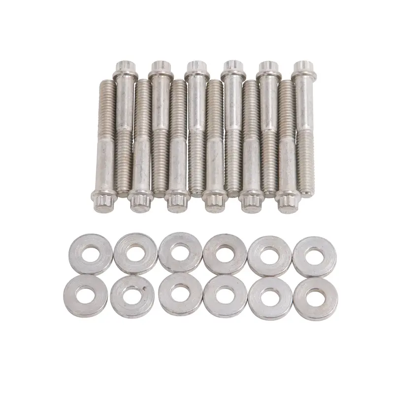 Edelbrock Intake Manifold Bolt Kit – Precision-Machined Set For 351W Ford Engines And Edelbrock Manifolds 1