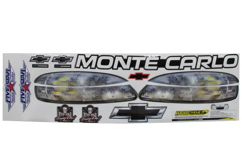 Five Star 620-410-Id Nose-Only Graphic Kit For 1999 Monte Carlo 1
