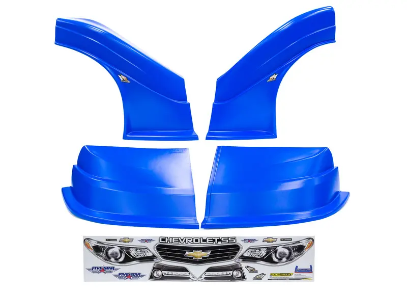 Fivestar Md3 Evo Dlm Combo Wheel – Chevy Ss, 20X10, Chevron Blue Finish (32123-43554-Cb-Fr) 1