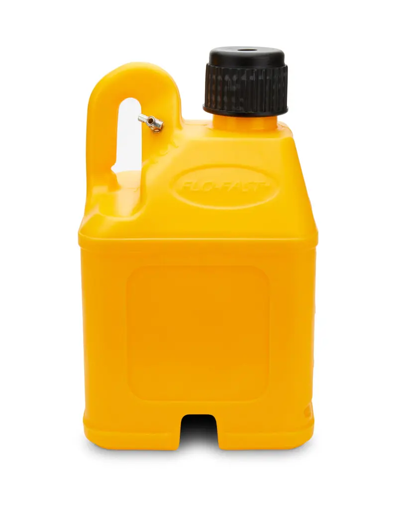 Flo-Fast 50104 Yellow Stackable Utility Container – Durable, Modular Storage Solution 1