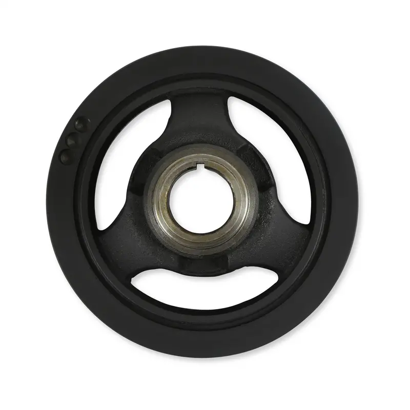 Holley 97-325 Steel Harmonic Balancer Assembly For Gm Gen V Lt Engines – Black Finish 1