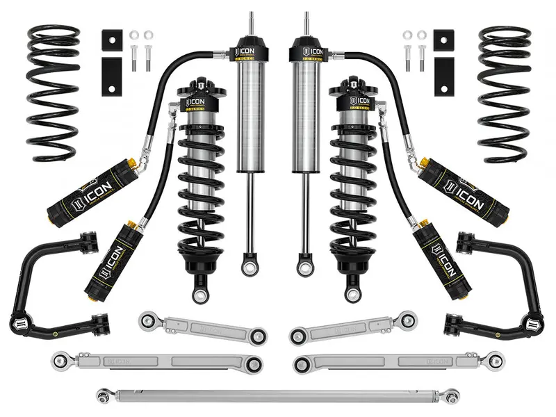 Icon Vehicle Dynamics K53213Ts Stage 3 Tubular Suspension System For 2022–2023 Toyota Tundra – 2 To 3.25-Inch Lift 1