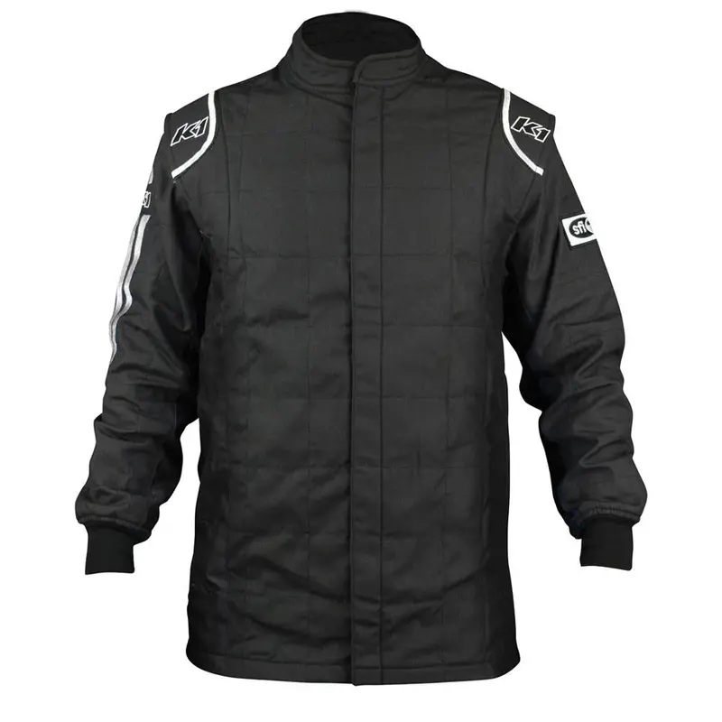 K1 Racegear 21-Spt-Nw-S Sportsman Racing Jacket – Black/White, Size Small 1