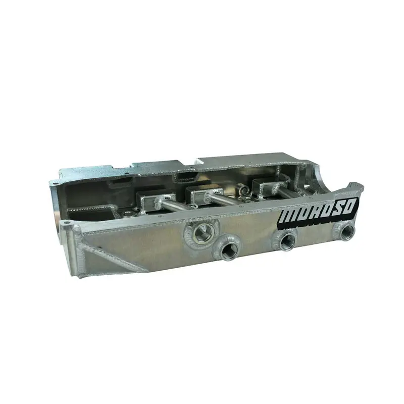 Moroso 21545 Dry Sump Oil Pan – Designed For Small-Block Chevy Asphalt/Lm Racing 1