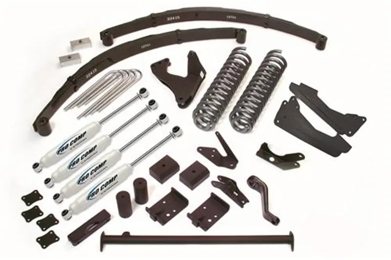 Pro Comp K4036B 8-Inch Lift Kit – Stage I Suspension System With Es3000 Shocks For 2005–2007 Ford F250/F350 Gas Models 1